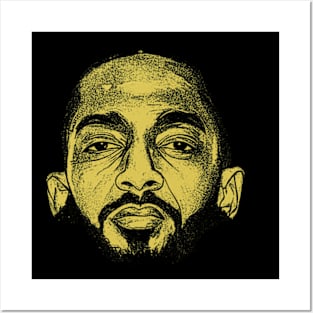 Yellow Nipsey Hussle Posters and Art